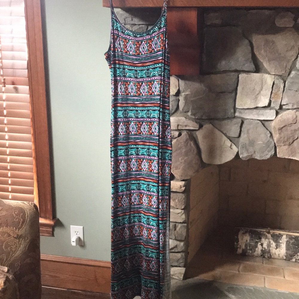 Forever 21 Colorful Maxi Dress